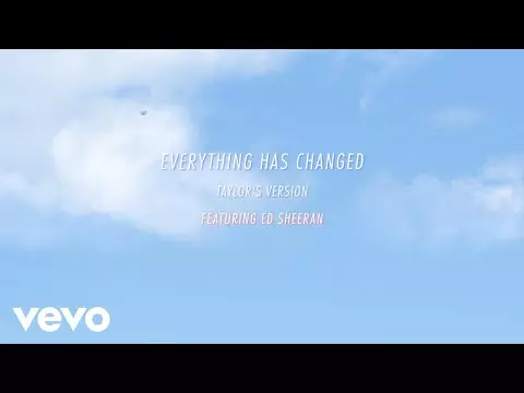 Taylor Swift ft. Ed Sheeran - Everything Has Changed (Taylor's Version) (Lyric Video)