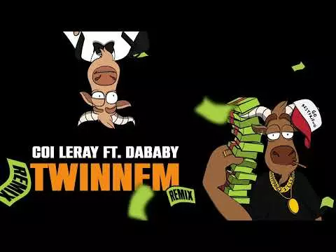 Coi Leray - TWINNEM (Remix) ft. DaBaby (Official Audio)