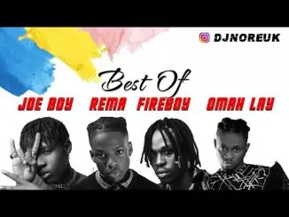 BEST OF REMA JOE BOY FIREBOY DML & OMAY LAY + OXLADE  MIX 2021 BY @DJ NORE LATEST SONGS (NEW & OLD)