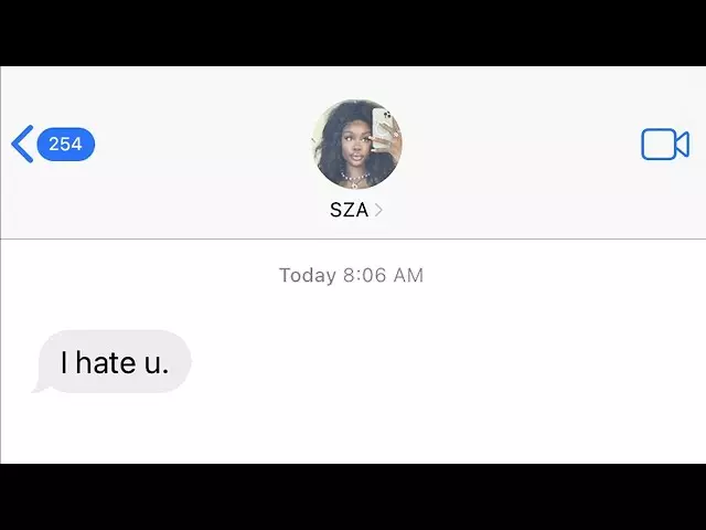 SZA - I Hate U (Audio)